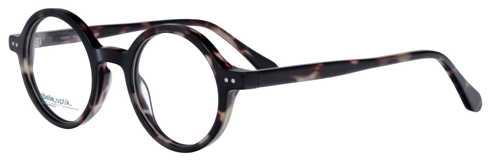 abele optik Brille für Herren in lila gemustert 152601